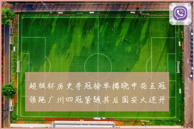 超级杯历史夺冠榜单揭晓申花五冠领跑广州四冠紧随其后国安大连并列第三